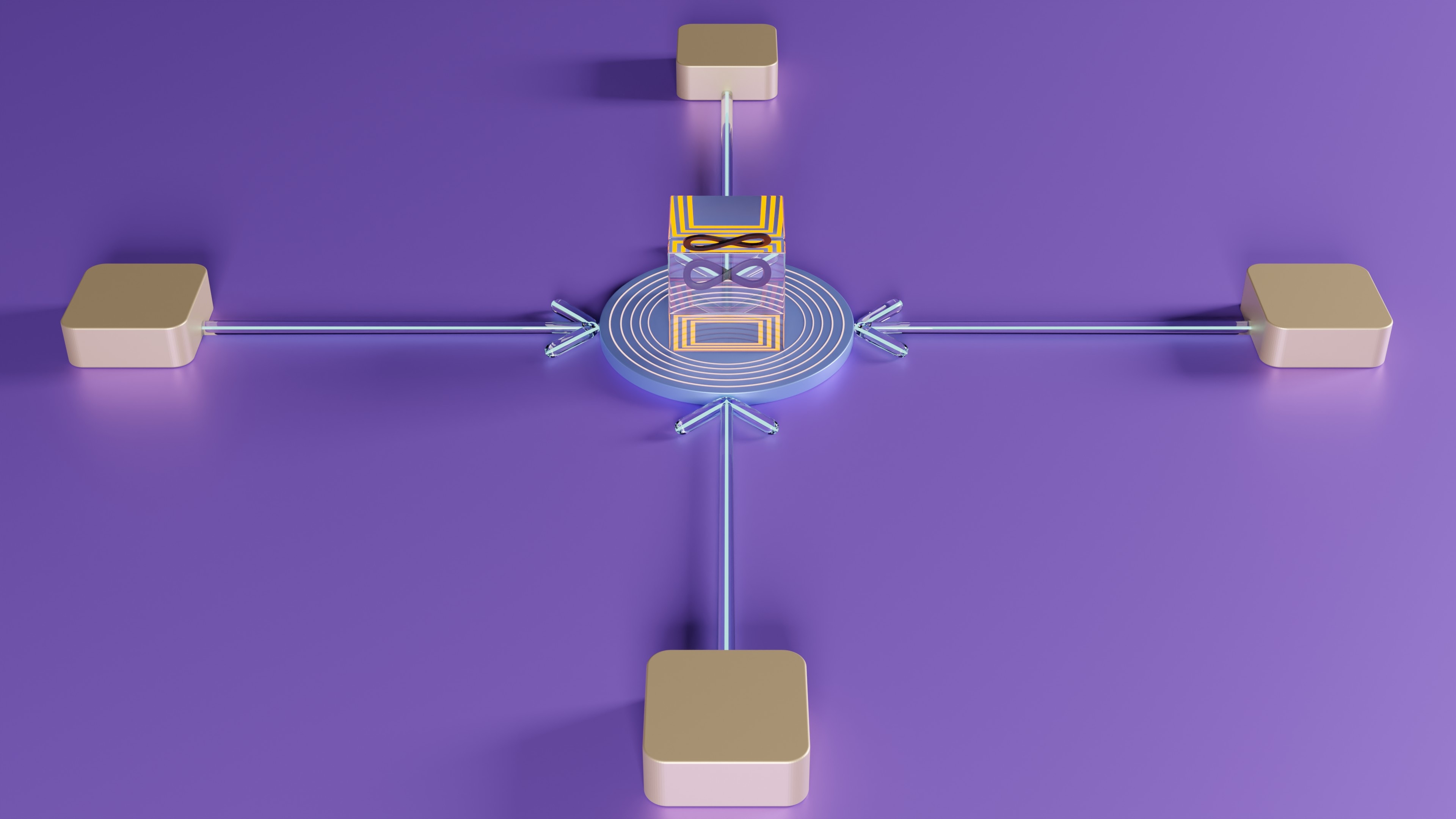 Integrationsarchitektur Diagramm
